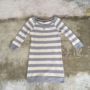 ROXY Striped Sweatshirt Dress
